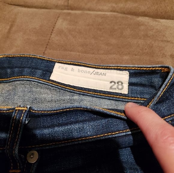 Rag and Bone skinny mid rise jeans - Picture 7 of 10